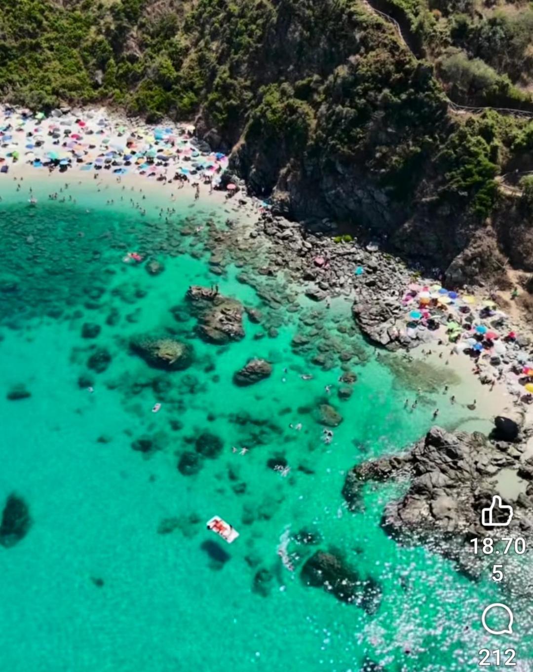 Appartamento Panorama Sul Mare Tropea Dış mekan fotoğraf